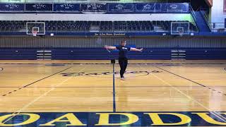 2018 AB Twirler for a Day - intermediate routine