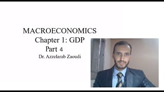 Ch 1 (Part 4) Macroeconomics Gdp components, calculation approaches and GDP limitations