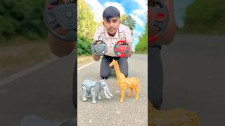 ￼Rc remote control giraffe &amp; elephant unboxing review and test