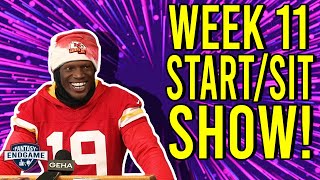 Answering Your Week 11 Start/Sit Questions!