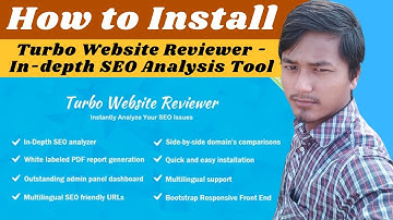 How to Install Turbo Website Reviewer - In-depth SEO Analysis Tool