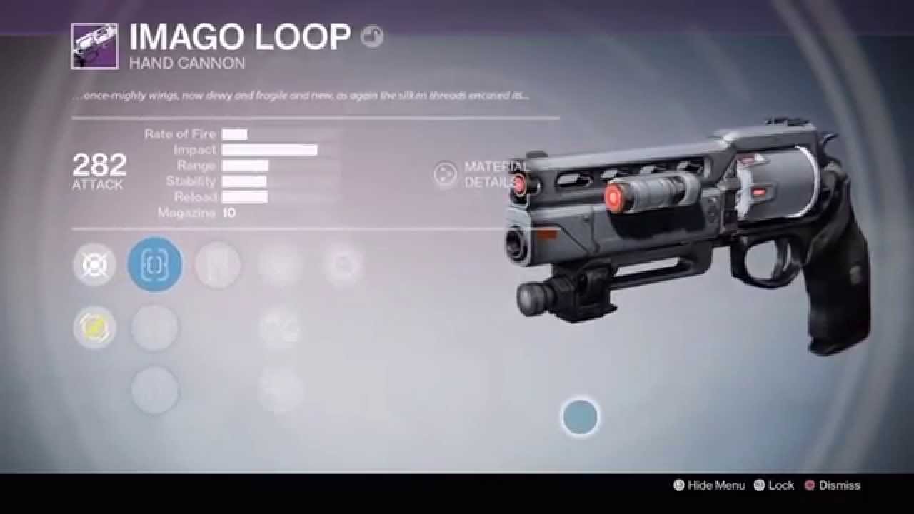 Destiny/IMAGO LOOP/ hand cannon - YouTube