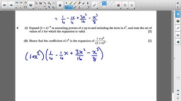 C4 June 2007 q4ii - A2 Maths - Binomial Expansion