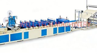 Air Bubble Padded Kraft Paper or Poly Envelope Bag Making Machine with Lamination and Double Lines