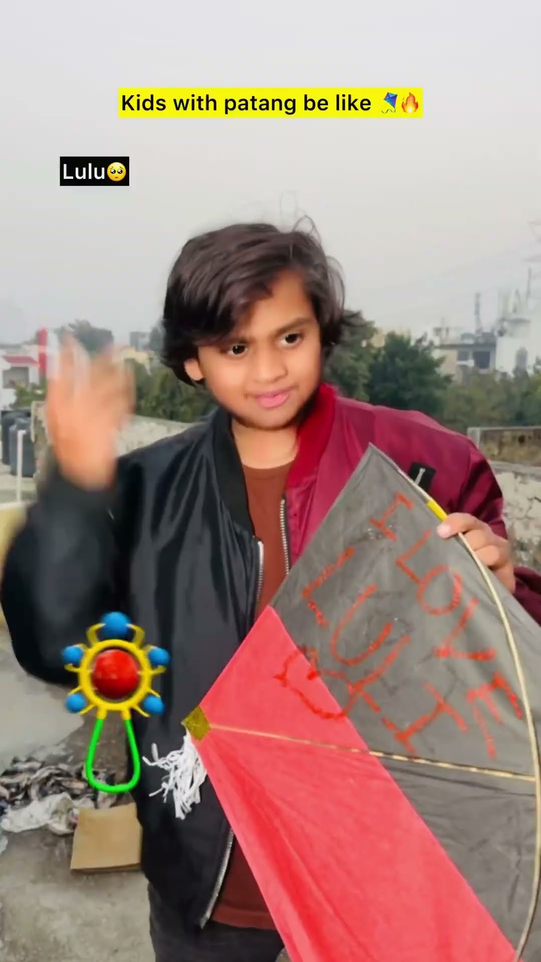 Kids with patang be like ???| indian family #shorts #indian #chotabhai #chaman #relatable