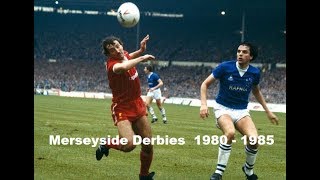 Merseyside Derby Goals 1980 - 1985 ( Everton v Liverpool )