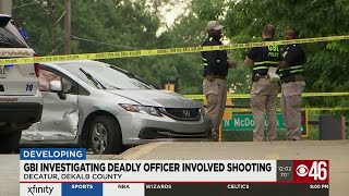 GBI investigating deadly officer-involved shooting in Decatur