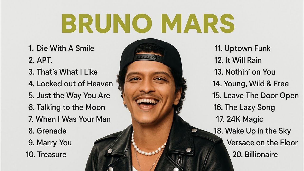 The Best of Bruno Mars: The Ultimate Playlist