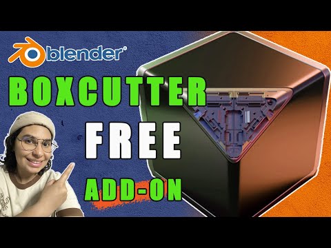 Blender İçin Ücretsiz HardSurface Add-on: BoxCutter
