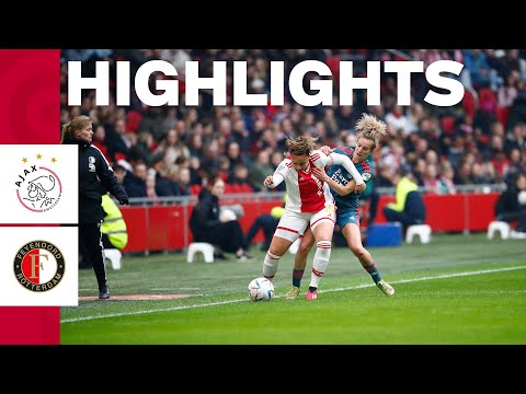 Een bijzondere dag... ❤️ | Highlights Ajax Vrouwen - Feyenoord | Azerion Vrouwen Eredivisie