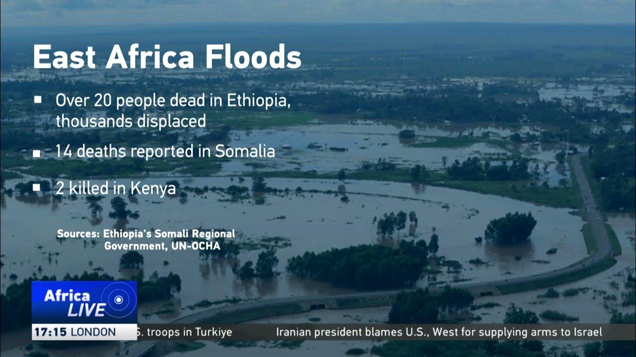 More than 20 die in East Africa floods