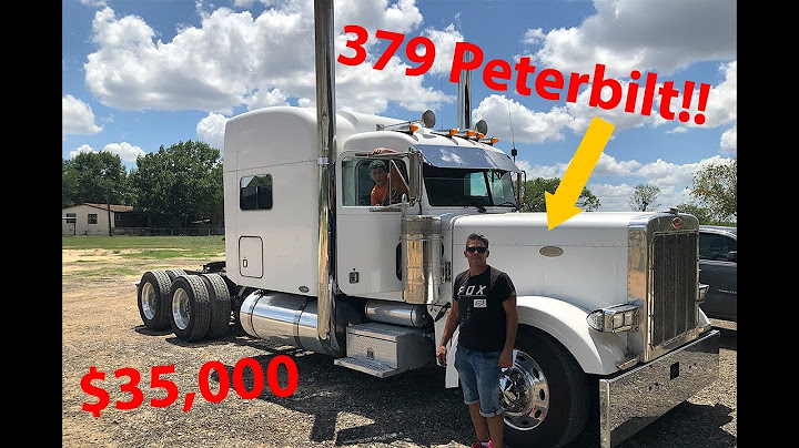 Buying his dream semi truck! | 379 Peterbilt