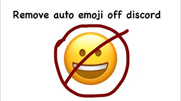 How to disable auto emojis on discord