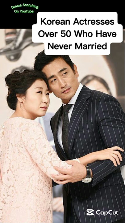Korean Actresses Over 50 Who Have Never Married