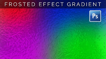 How to Create Frosted Effect Gradient in Adobe Photoshop CS3 | Photoshop Tutorial