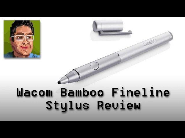 Wacom Bamboo Fineline Stylus Review - YouTube