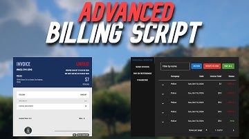 QBCore / ESX - Advanced Billing Script | Install & Showcase | FiveM Tutorial 2024