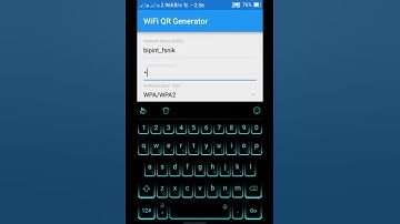 Wifi qr code generator...ll