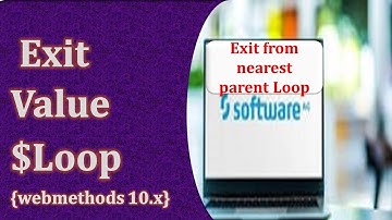 Exit From Value $Loop | Webmethods 10.x