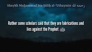 All the Aḥādīth about the virtues of Rajab are weak | Imam Muhammad bin Salih Al Uthaymin رحمه الله 