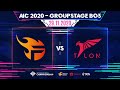 Team Flash vs Talon Esports | Bảng B ngày 8 [29.11.2020] - AIC 2020