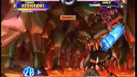 MvC2 Online (360): Flapp (Gui/OR/Cam) vs Josh 360 (Jill/Ruby/Gui) 2 .:6.15.11:.
