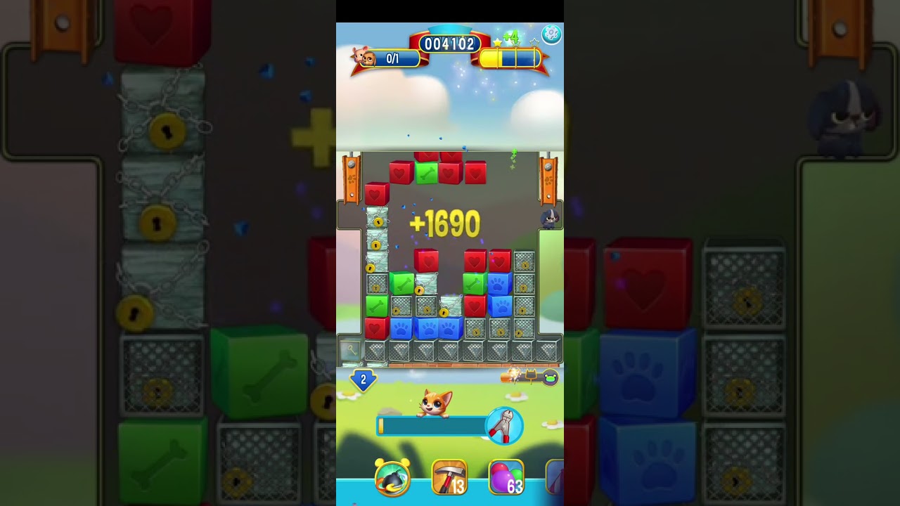 Pet Rescue Saga level 4645 no boosters