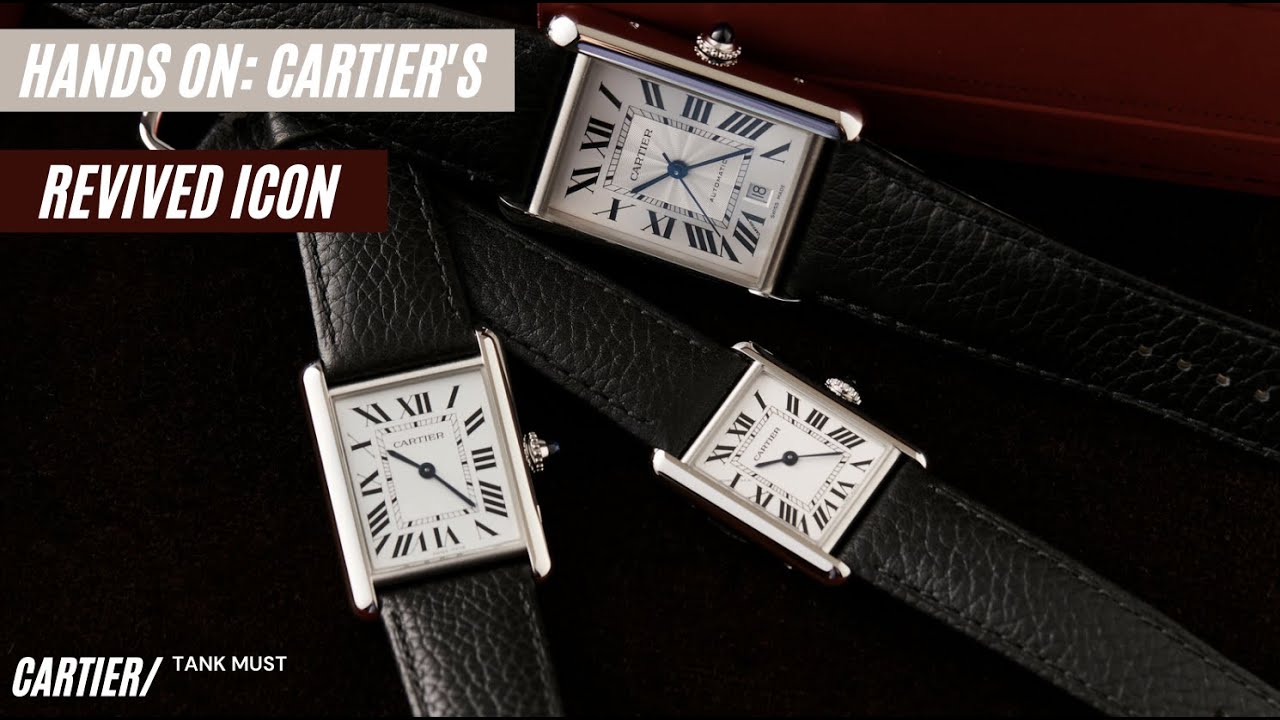 unconscious on X: Today's our wrist watches are the Cartier Tank Solo LM  and SM.  / X