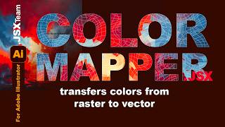 How to Automatically Match Vector Colors to an Image in Illustrator | Color Mapper