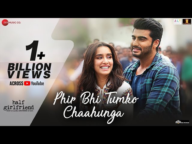 Phir Bhi Tumko Chaahunga - Full Song | Arijit Singh | Arjun K u0026 Shraddha K | Mithoon, Manoj M class=