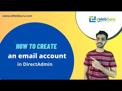 how to create email account in DirectAdmin panel