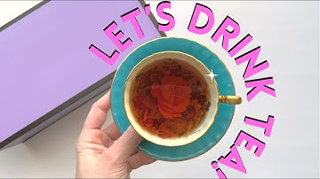 antique aynsley teacup and new tea together - thanks for picking it!