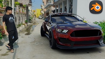 Realistic Car transformation using blender 2.83