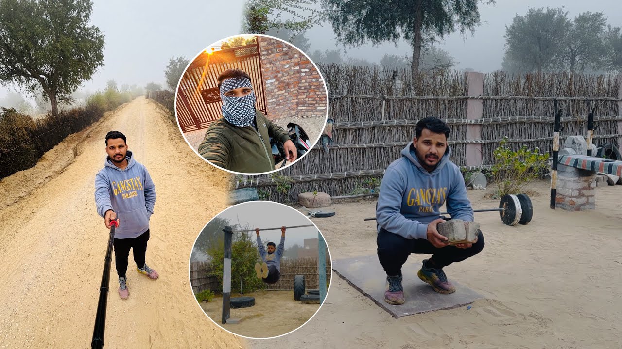 Aaj Ki Khatrnak Sardi Me Running 🏃 