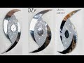 DIY Glamorous Metallic Silver 20’ Inch Long Wall Clock Using Hula Hoops & Crushed Glass 2020 #WithMe