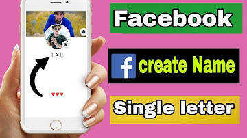 how to create single letter facebook account 2021 || fb single letter name account kaise bnain
