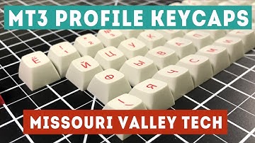 First Look: /dev/tty MT3 Profile Keycaps