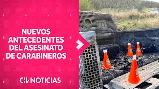 Subsecretario Monsalve reveló antecedentes de fatal ataque a carabineros - CHV Noticias
