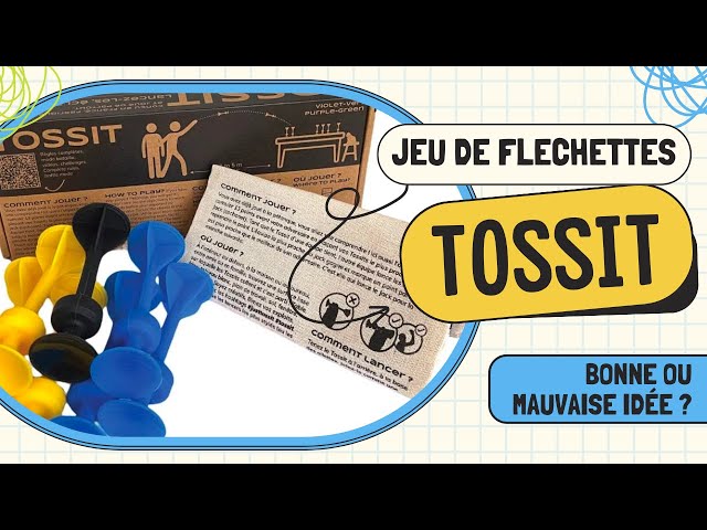 🎯 TOSSIT, Mix entre Pétanque et Fléchette à Ventouse