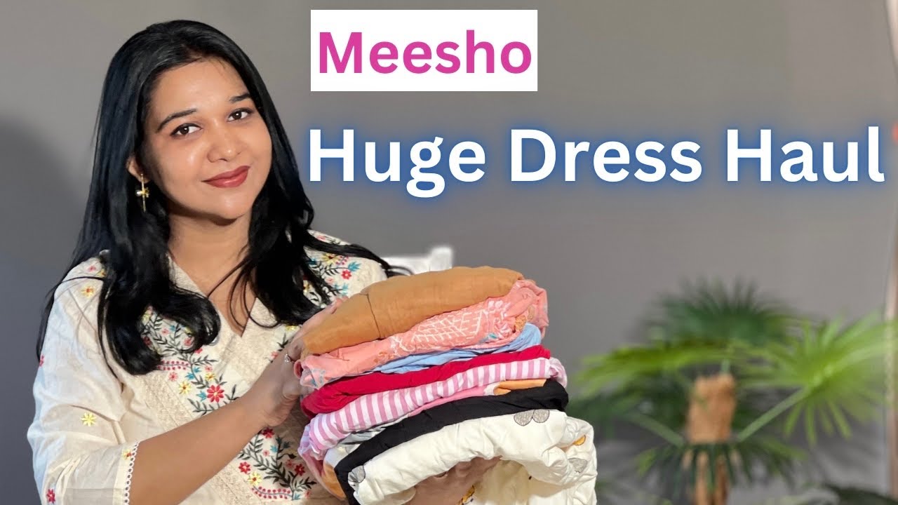 Meesho Dress Haul | Casual wear / Dailywear | Huge Meesho Haul Malayalam