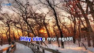 Video thumbnail of "[Karaoke TVCHH] 034 - CHÚC TÔN CHÚA - Salibook"