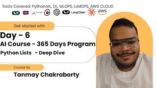 Day 6: Python List in Depth | 1-Year AI Course