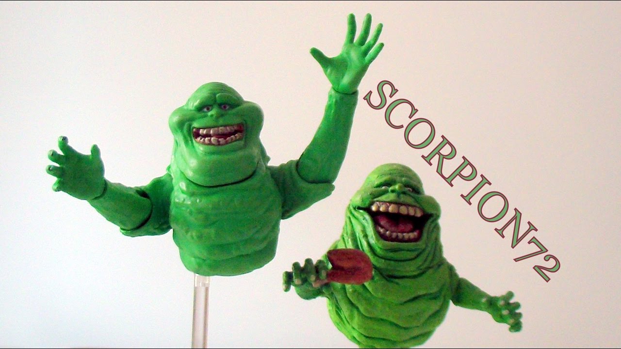 GHOSTBUSTERS DIAMOND SELECT Slimer ACTION FIGURE REVIEW - YouTube Ghostbusters Toy