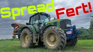Fixing Tyres, Spreading Fertilizer, and CLAAS has Gone! by Joe Seels 4,555 views 14 hours ago 24 minutes