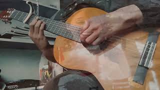 Cover Flores amarillas de Floricienta en guitarra acustica solista (21 de setiembre)