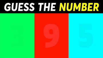 Guess The Hidden Number | 30 Optical Illusion Tests | Easy, Medium, Hard, Impossible