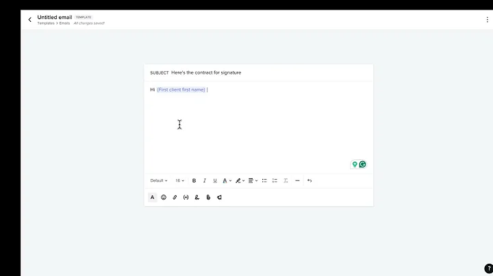 Learn how to create an email template in HoneyBook in just a few simple steps! 🚀