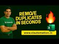 How to Find and Remove Duplicate Entries in Microsoft Excel | Remove Duplicate in Excel