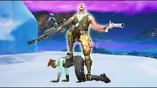 I HIT A 100+ METER BHOP TRICKSHOT WITH A HEAVY SNIPER! (HILARIOUS REACTION))