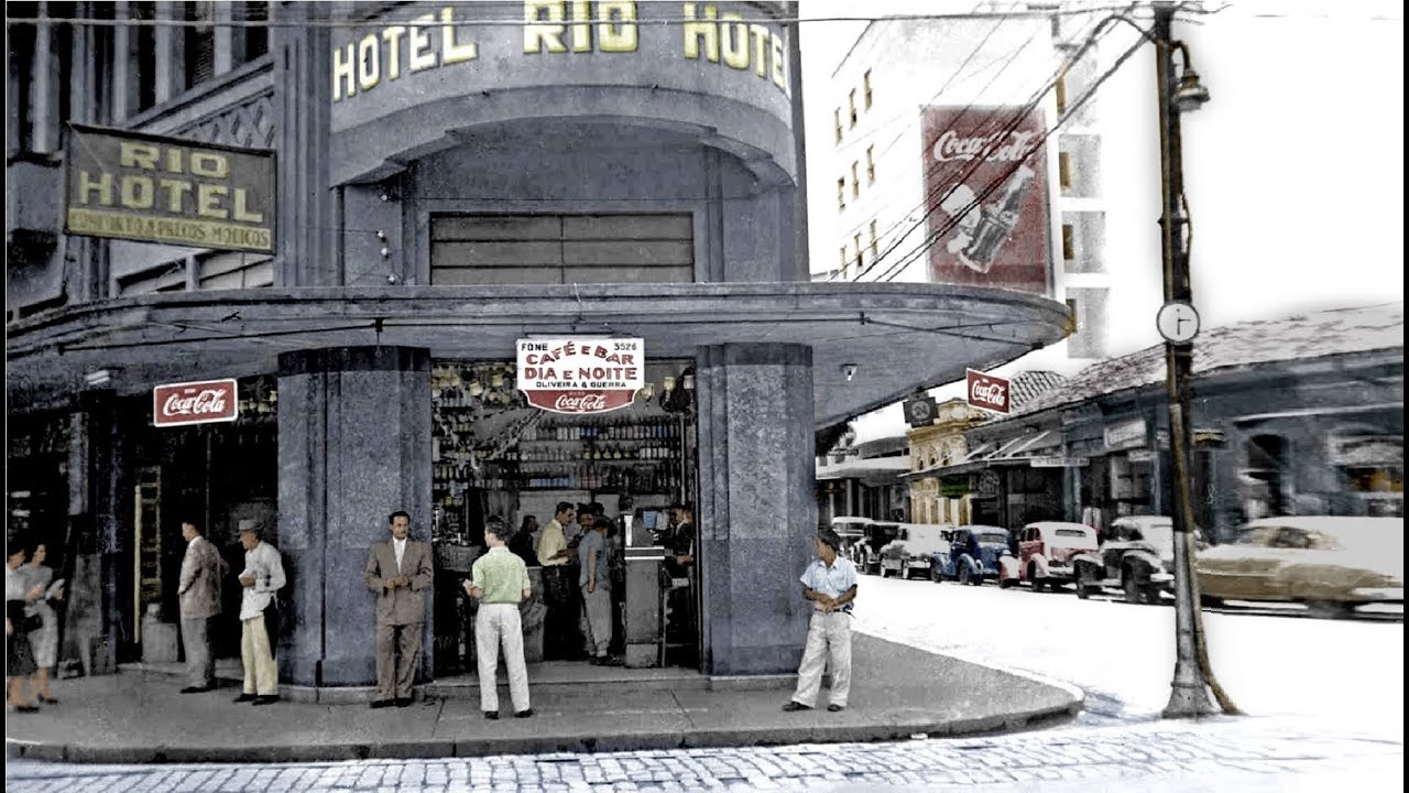 O Rio de Janeiro a Cores em 1952 (Raras Imagens Coloridas) HD